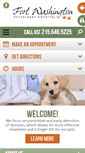 Mobile Screenshot of ftwashingtonvet.com